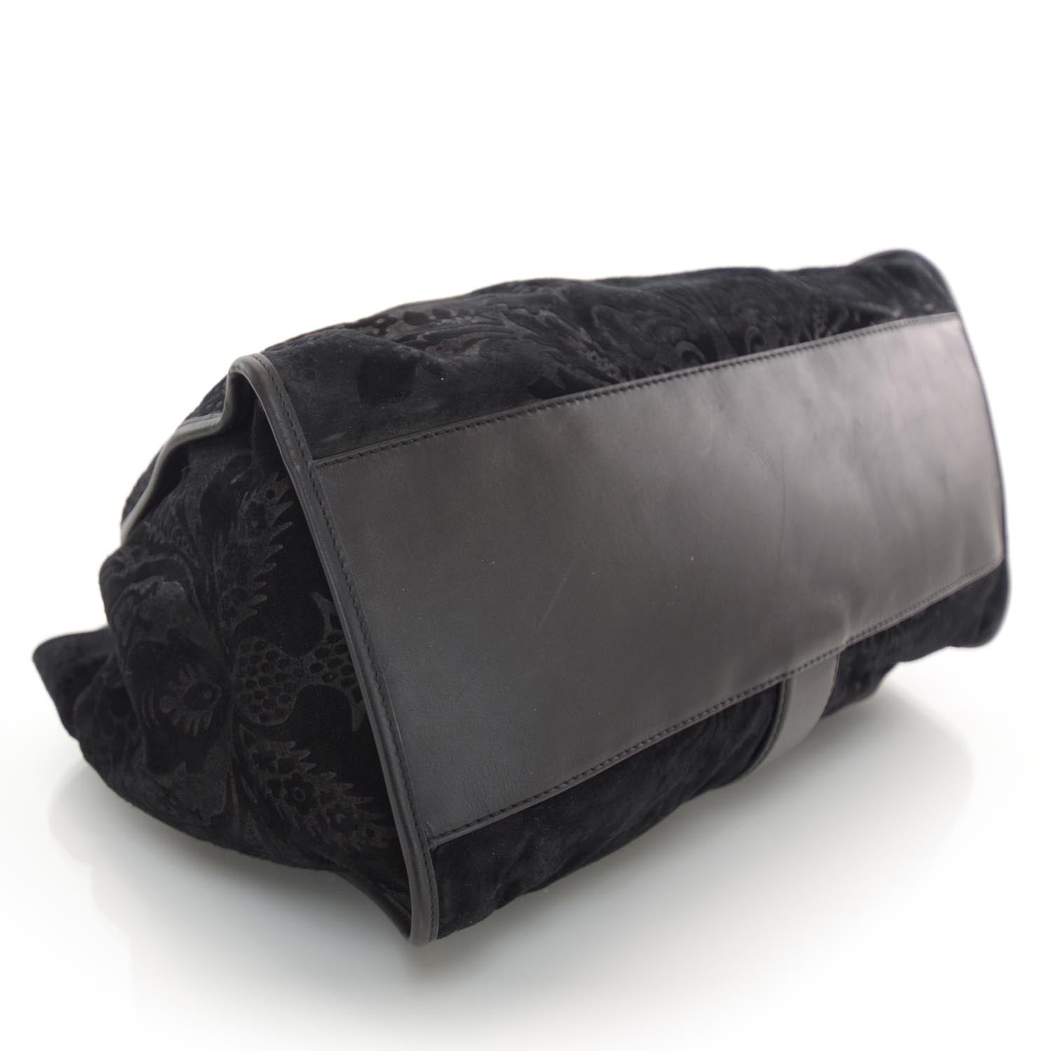 Gucci Brocade Large Stirrup Bag 3 of 6