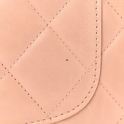 Chanel Glazed Calfskin Quilted Small CC Delivery Tote Light Pink 11 of 12