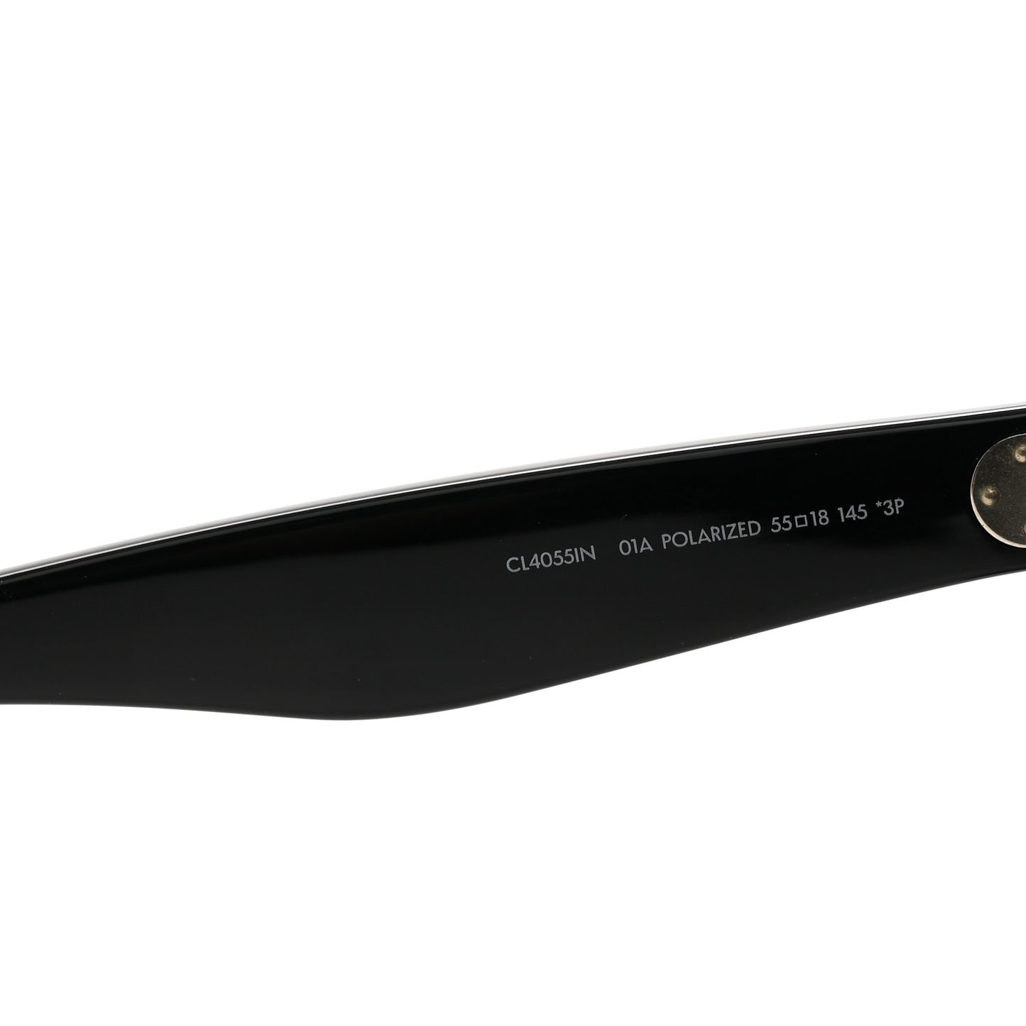 Acetate Polarized Oversized Sunglasses CL4055IN Black