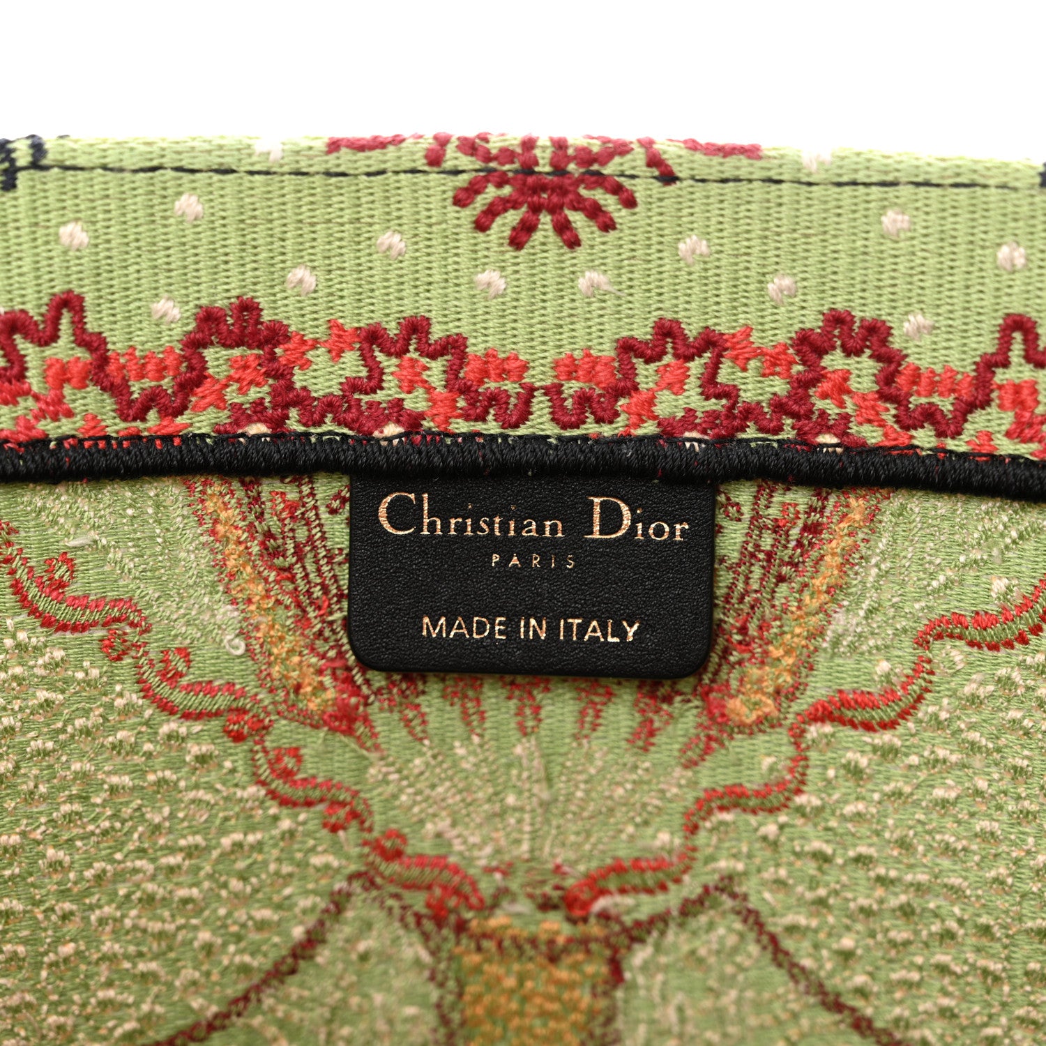 Christian Dior Canvas Embroidered Large In Lights Book Tote Multicolor 6 of 11