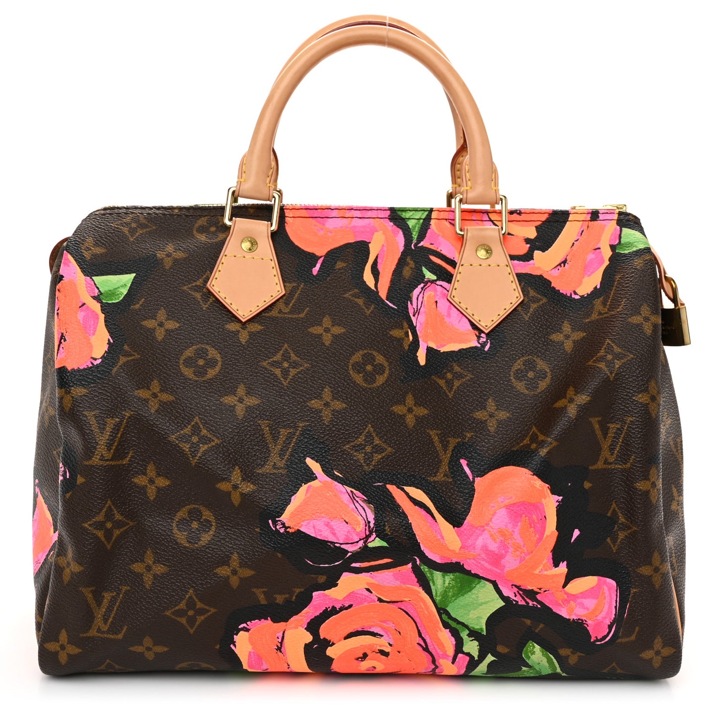 Monogram Roses Speedy 30