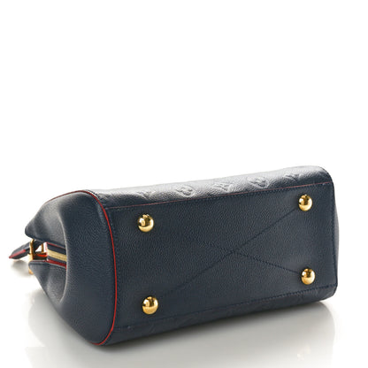 Louis Vuitton Empreinte Montaigne BB Marine Rouge 4 of 10