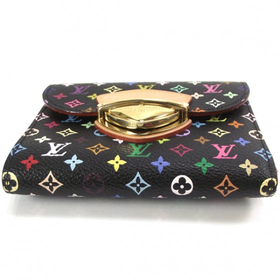 Monogram Multicolor Joey Wallet Black Grenade
