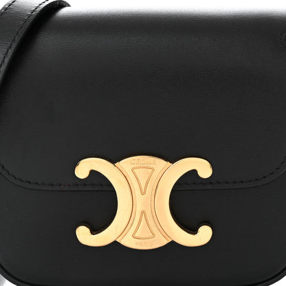 Celine Shiny Calfskin Mini Triomphe Black 8 of 11