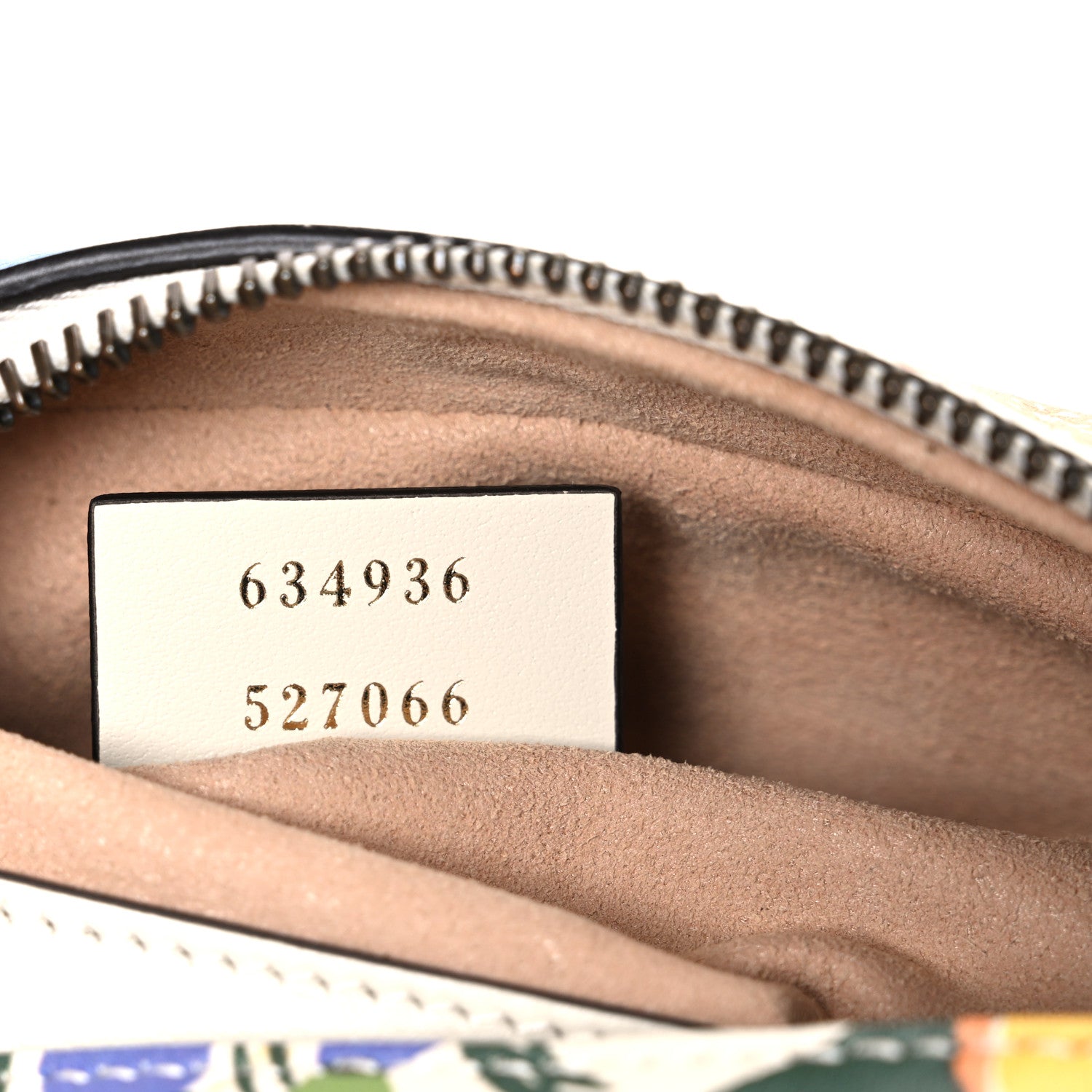 Gucci X KEN SCOTT Calfskin Matelasse Floral Print Mini GG Marmont Chain Shoulder Bag Ivory Pink 7 of 10
