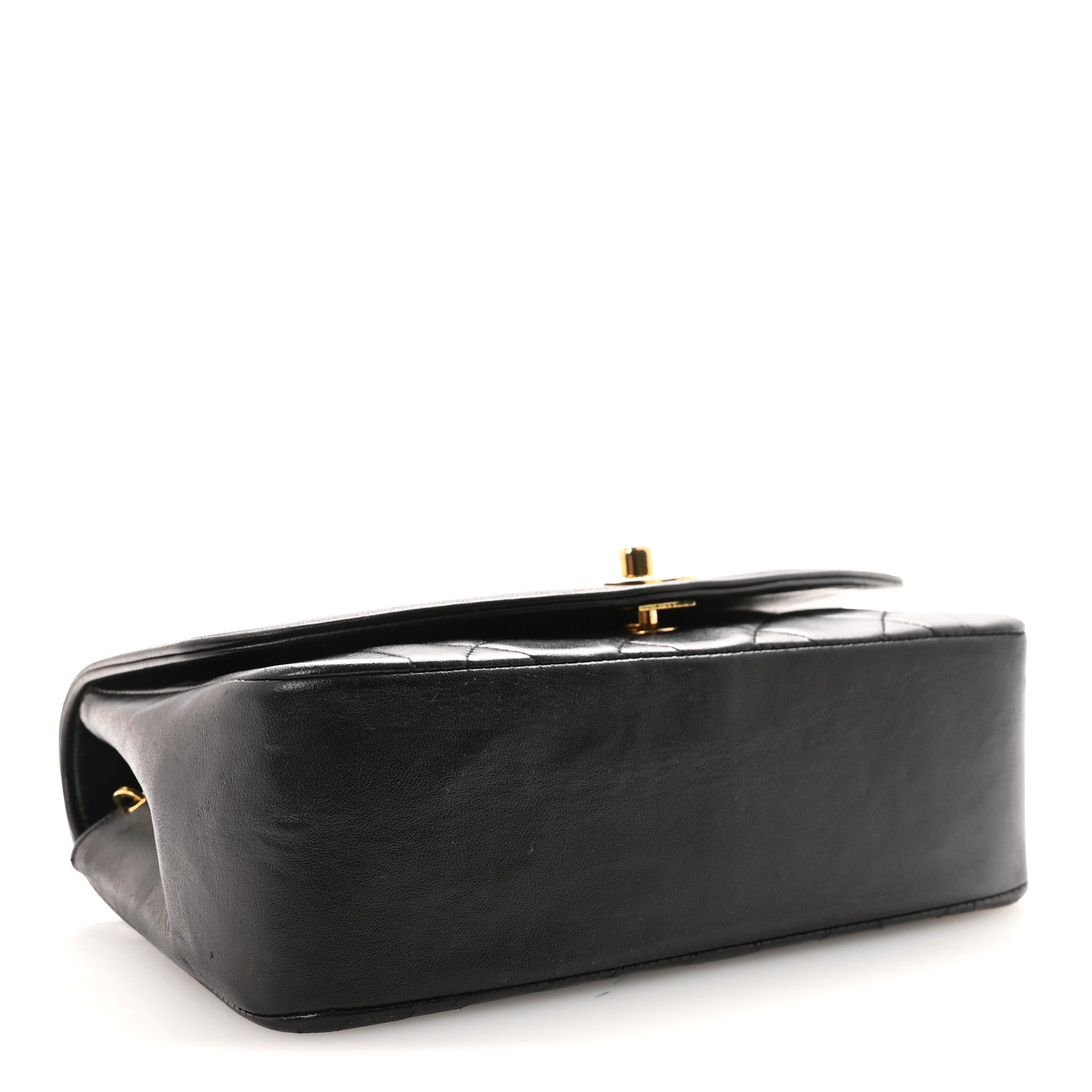 Chanel Lambskin Quilted Small Single Flap Black 3 of 9