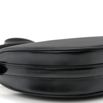 Prada Re-Nylon Spazzolato Small Arque Shoulder Bag Black 5 of 11