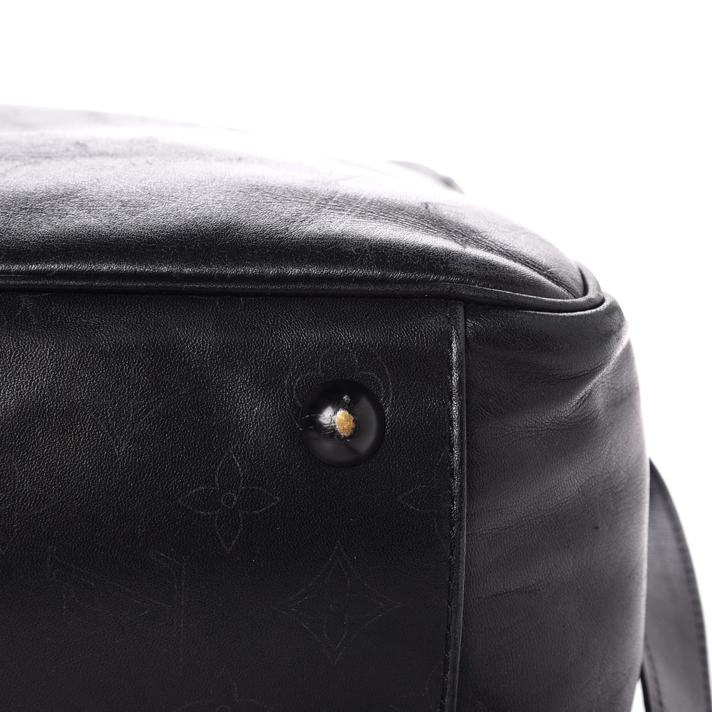 Calfskin Monogram Messenger Black