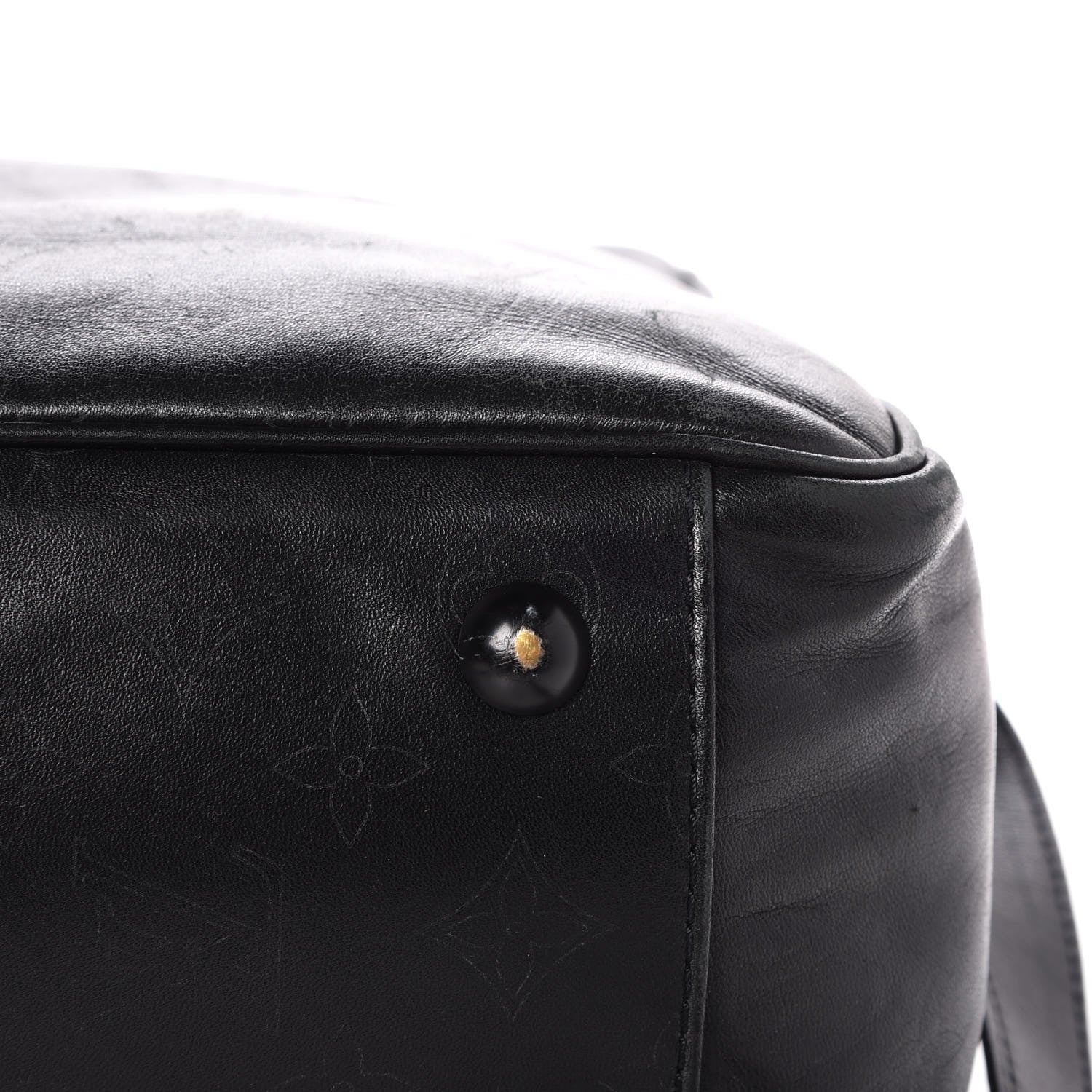 Louis Vuitton Calfskin Monogram Messenger Black 12 of 14