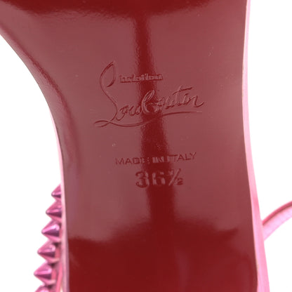 Christian Louboutin Kid Laminato So Me 100 Sandals 36.5 Confettis 6 of 7
