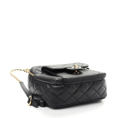 Chanel Caviar Quilted Small CC Day Backpack Black 3 of 8