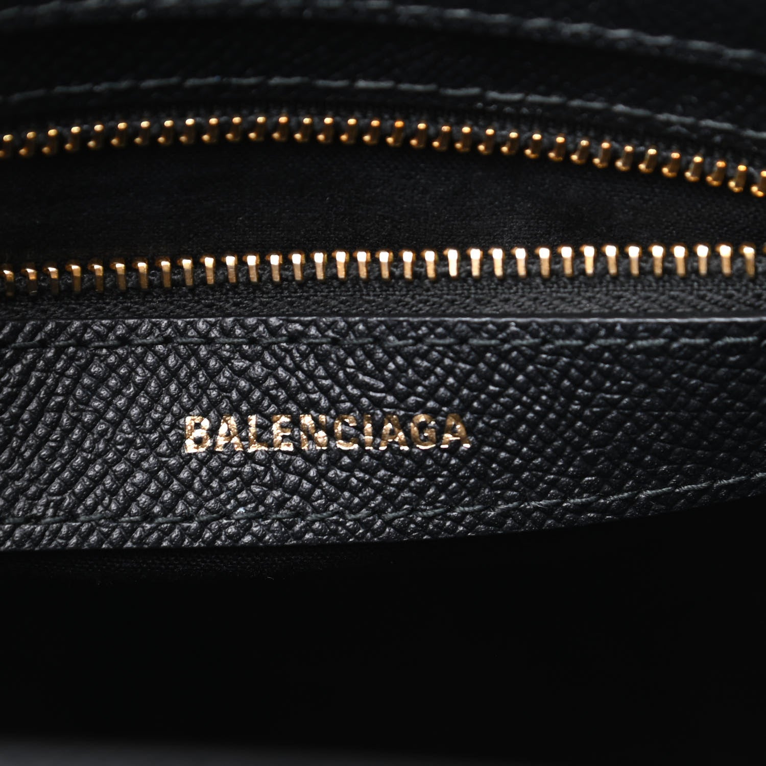 Balenciaga Grained Calfskin Ville Aj Tote XXS Black 7 of 9