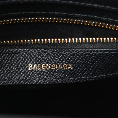 Balenciaga Grained Calfskin Ville Aj Tote XXS Black 7 of 9