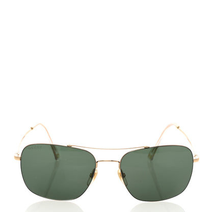Gucci Metal Aviator Sunglasses GG0503S Gold 2 of 7