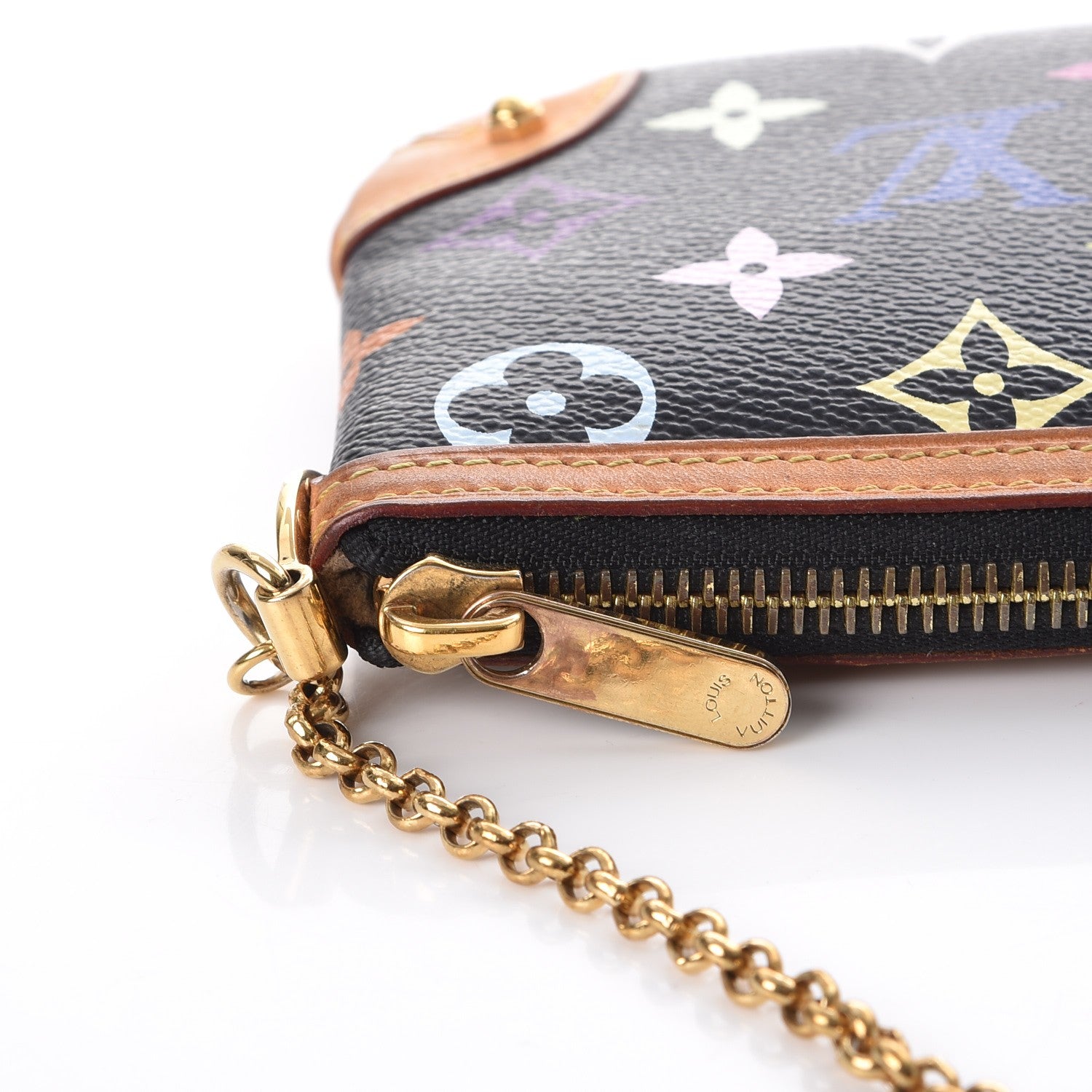 Louis Vuitton Monogram Multicolor Pochette Milla MM Black 11 of 14