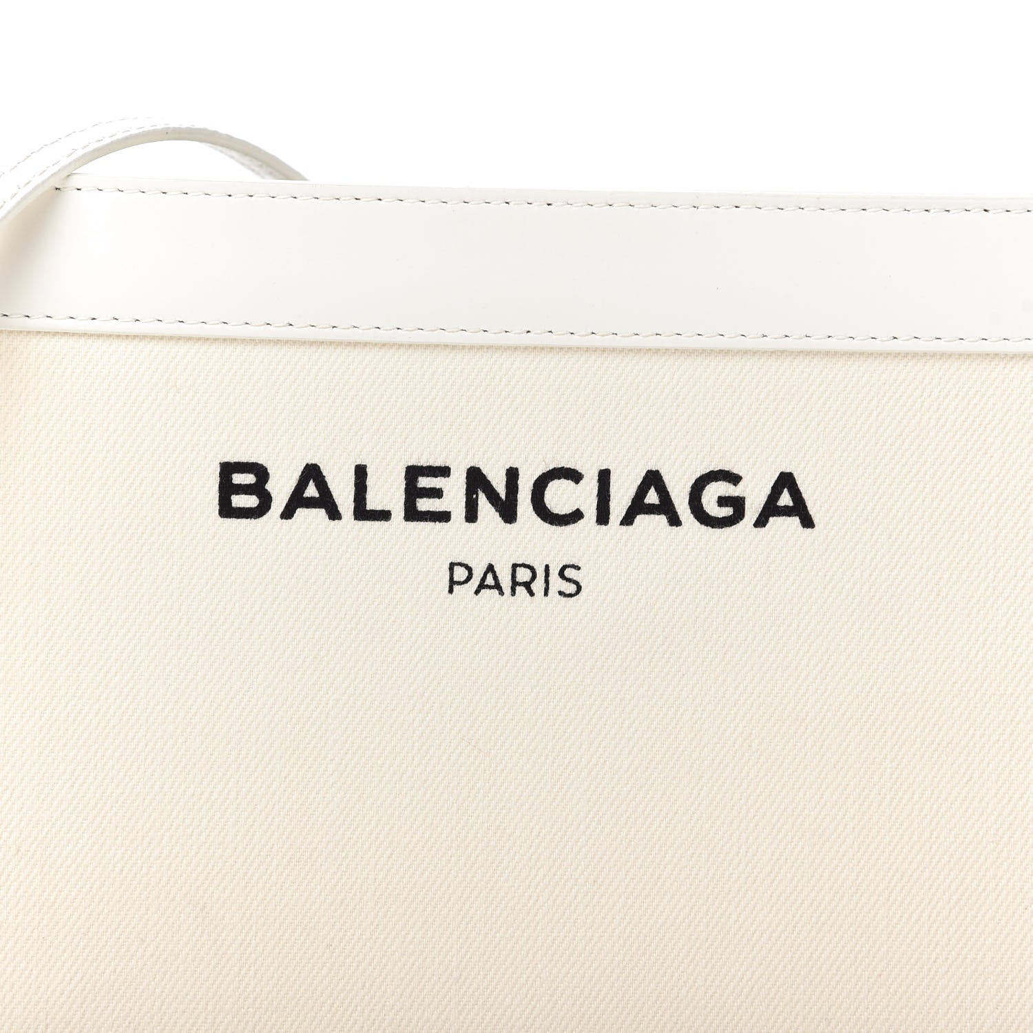 Balenciaga Cotton Canvas Pochette Crossbody Bag White 10 of 10