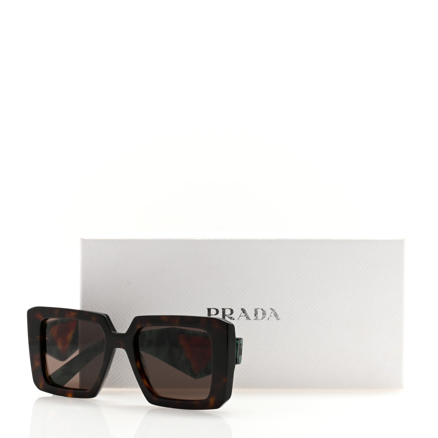 Acetate Symbole Sunglasses SPR 23Y Red Tortoise