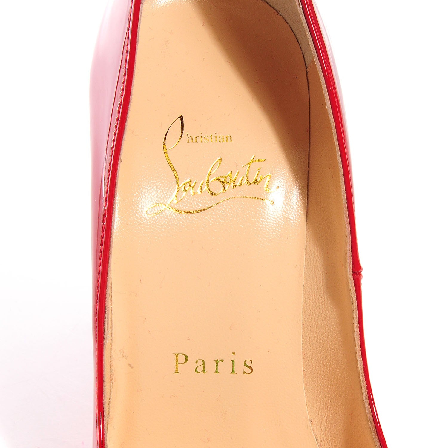 Christian Louboutin Patent So Kate 120 Pumps 35 Red 7 of 7