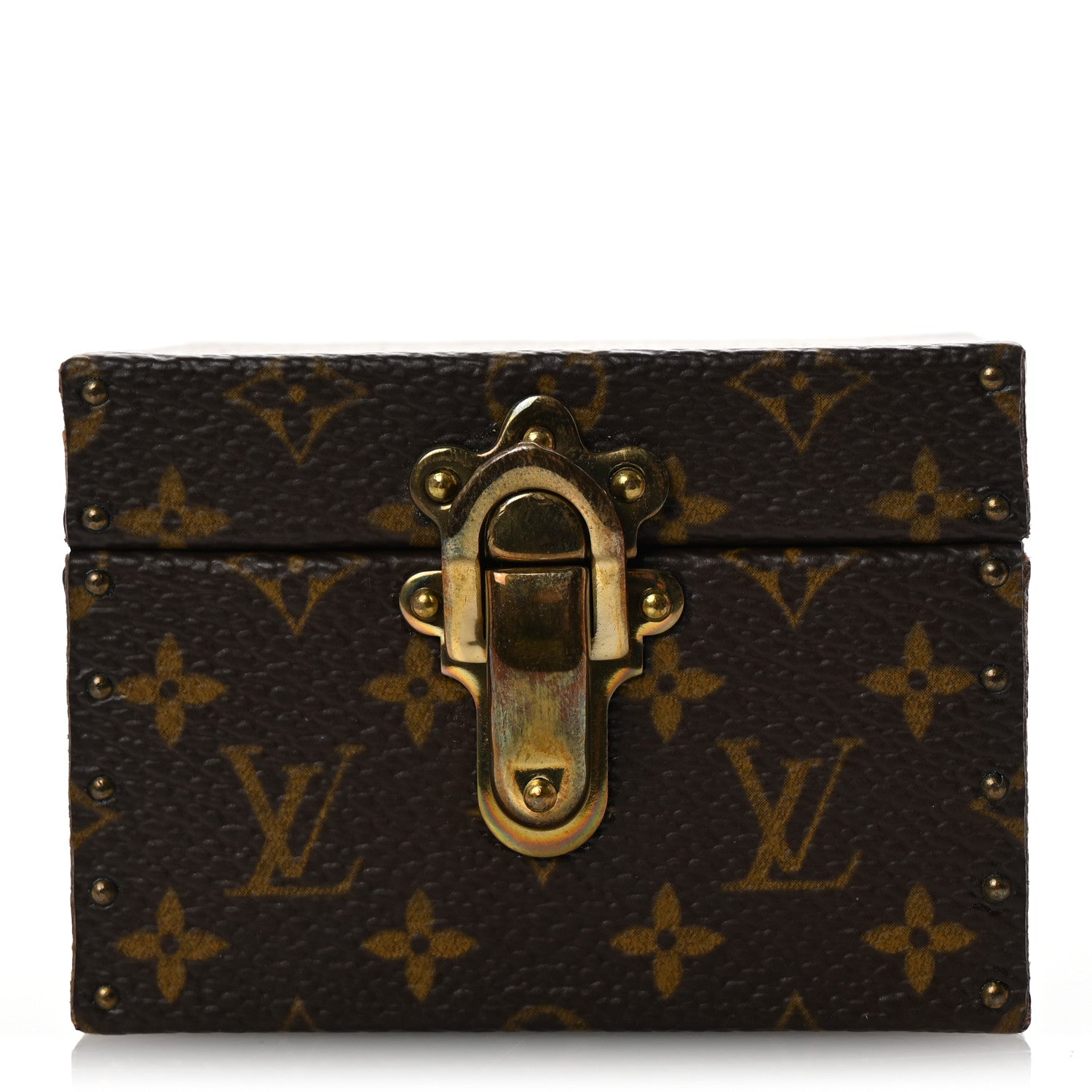 Louis Vuitton Monogram Ring Box Mini Trunk Case 7 of 8