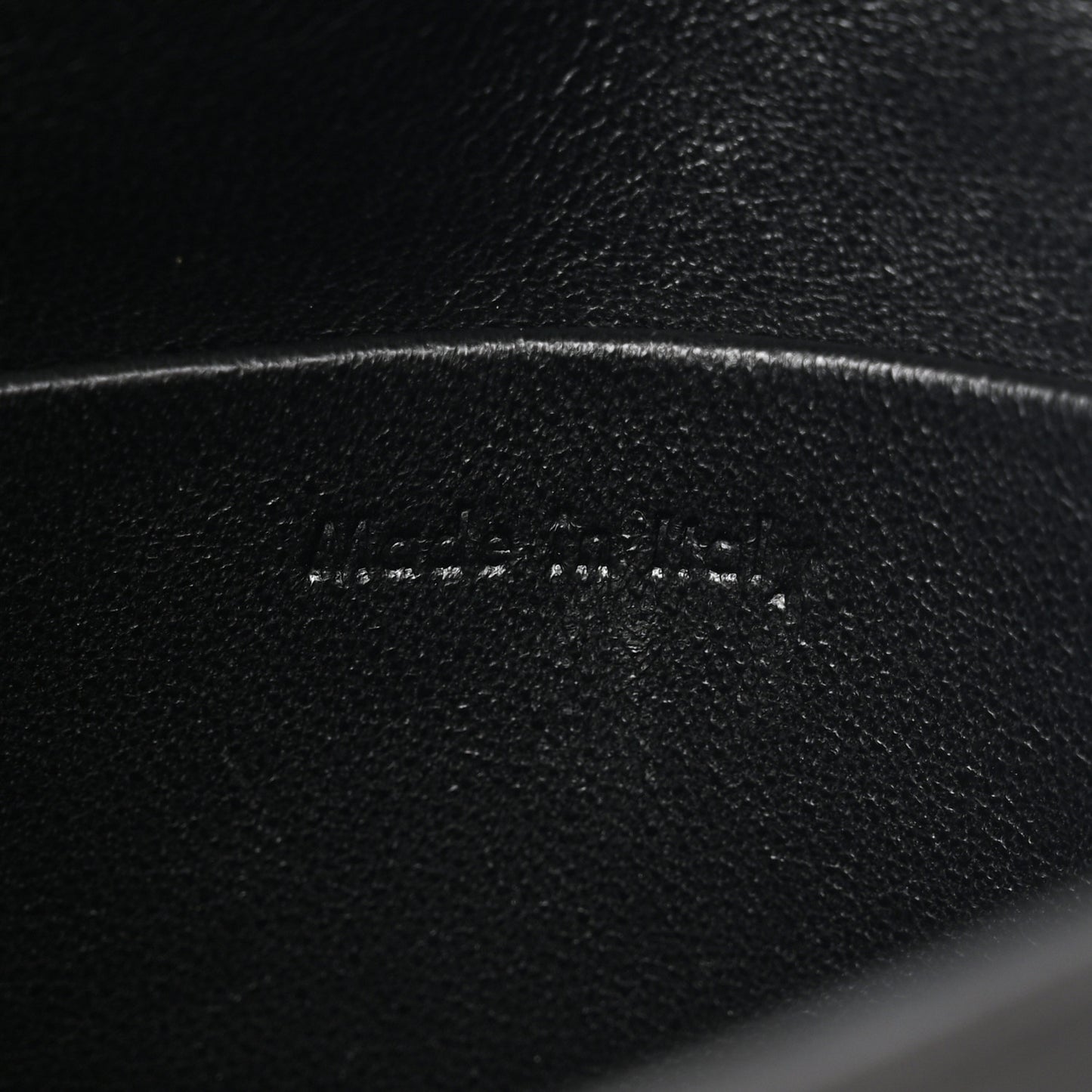 Palmelato Calfskin Small Trotteur Black