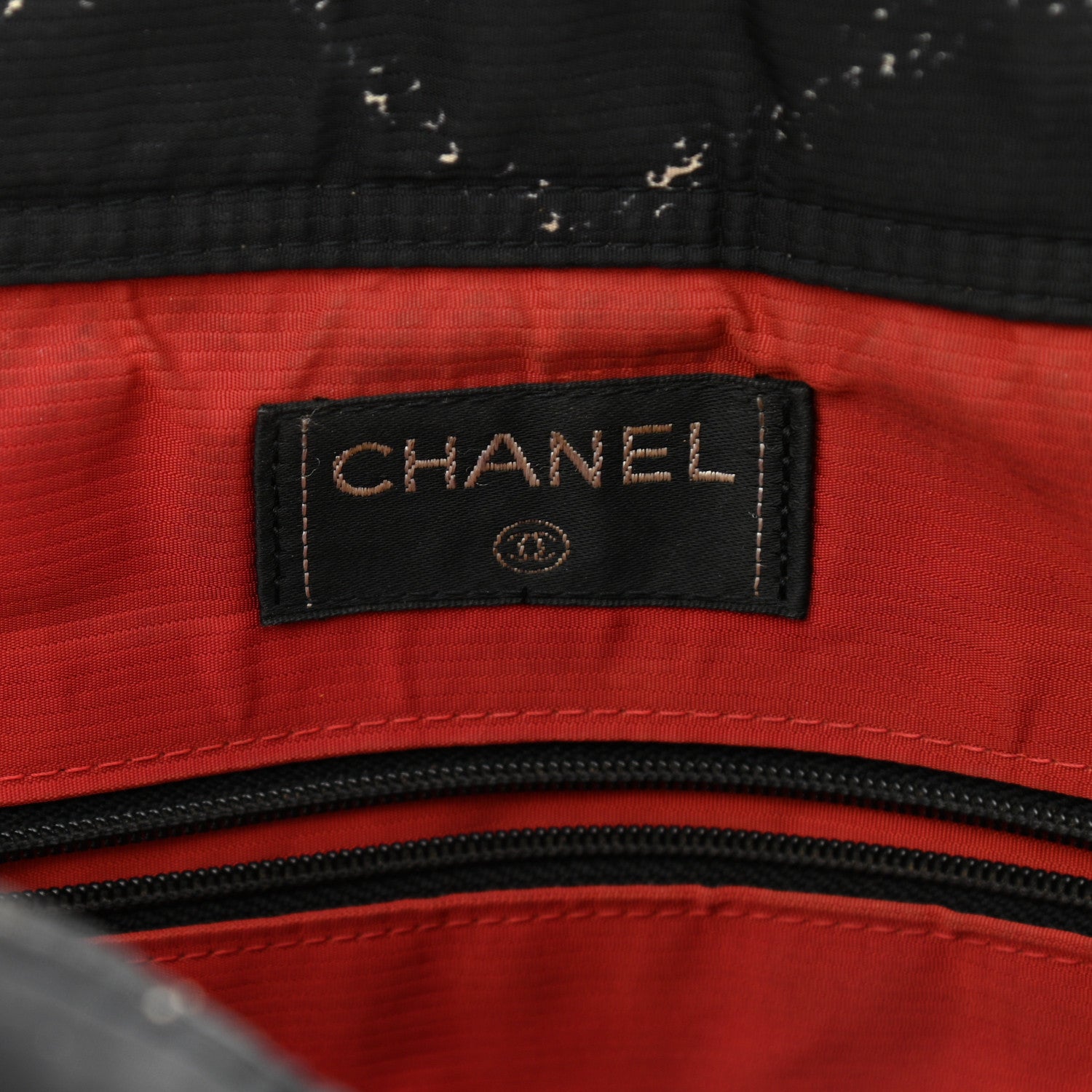 Chanel Nylon Travel Backpack Black 6 of 13