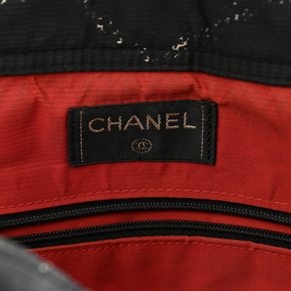 Chanel Nylon Travel Backpack Black 6 of 13