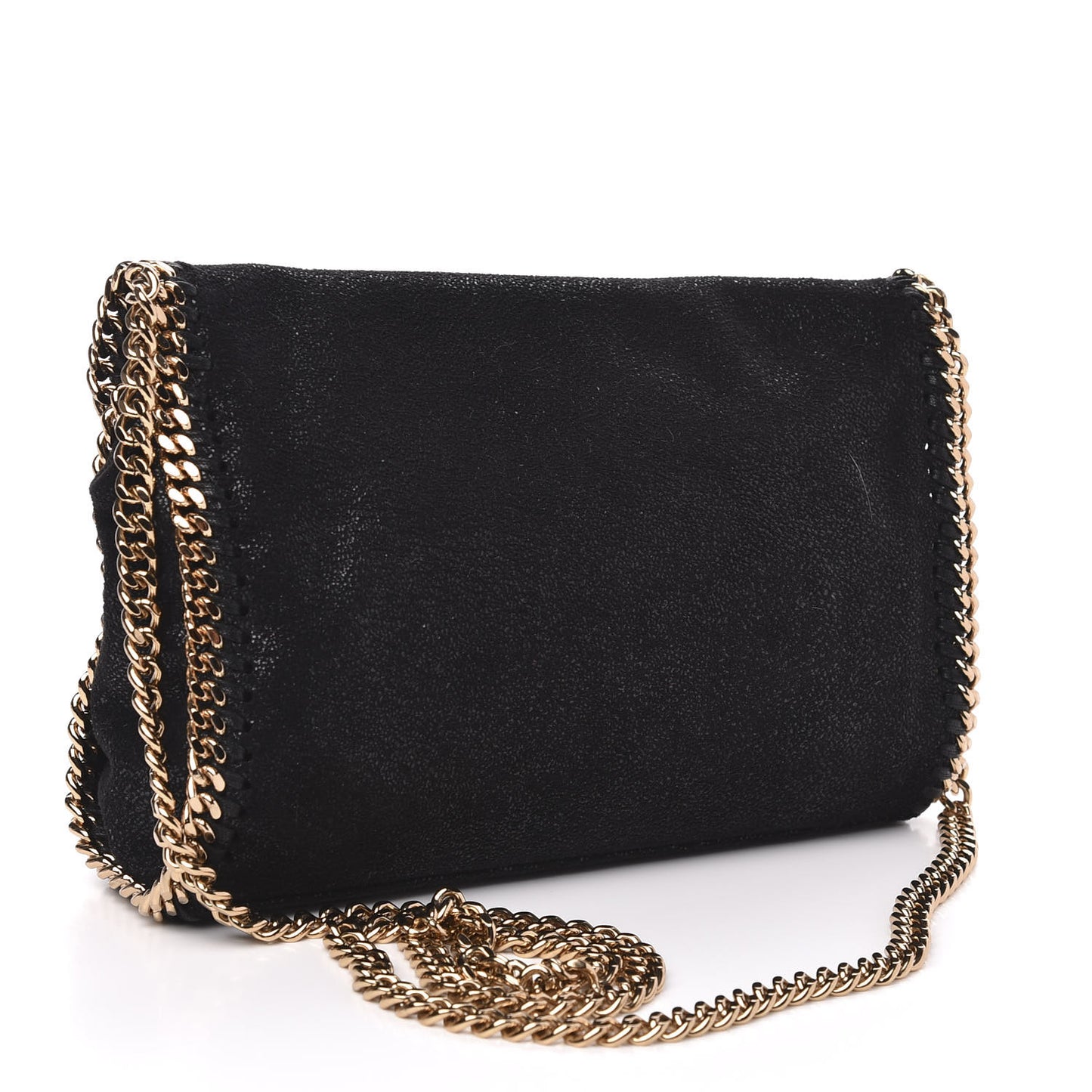Shaggy Deer Falabella Mini Crossbody Bag Black