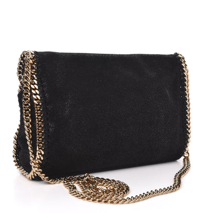 Stella McCartney Shaggy Deer Falabella Mini Crossbody Bag Black 2 of 9