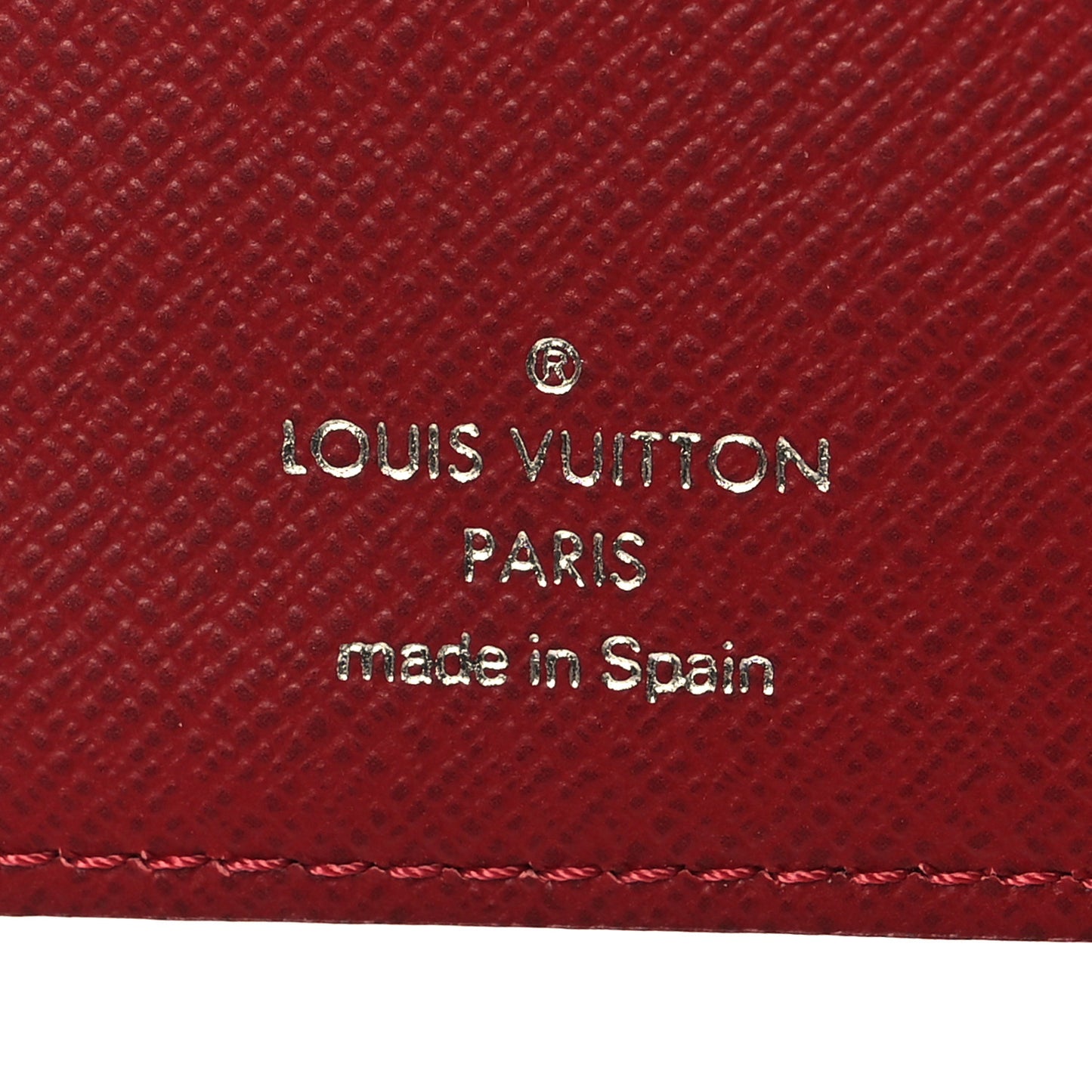 Epi Small Ring Agenda Cover Red