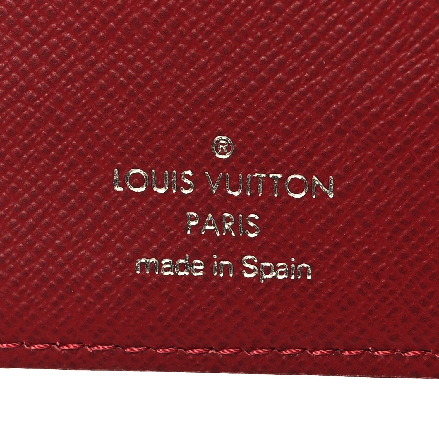 Louis Vuitton Epi Small Ring Agenda Cover Red 6 of 11