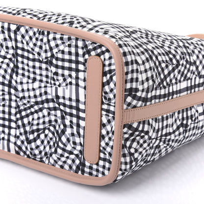 MCM Metallic Visetos Medium Anya Shopper Tote Champagne Gold 14 of 15