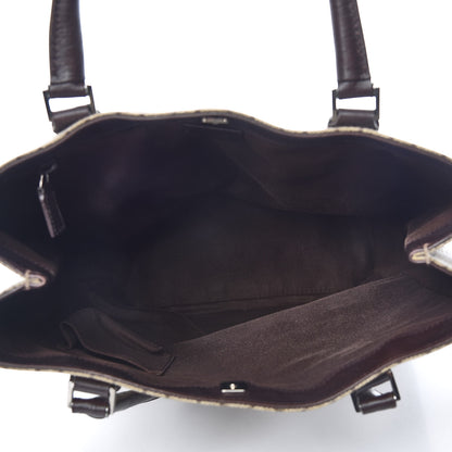 Gucci GG Plus Monogram Small Vertical Tote Dark Brown 5 of 16