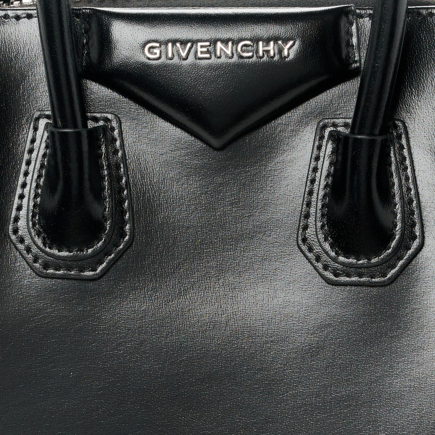 Givenchy Shiny Lord Calfskin Mini Antigona Black 8 of 10