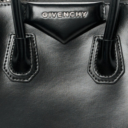 Givenchy Shiny Lord Calfskin Mini Antigona Black 8 of 10