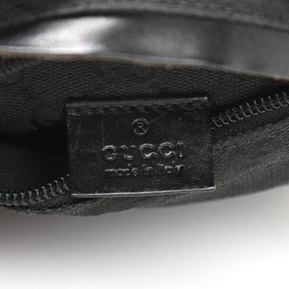 Gucci GG Monogram Double Pocket Belt Bag Black 6 of 13