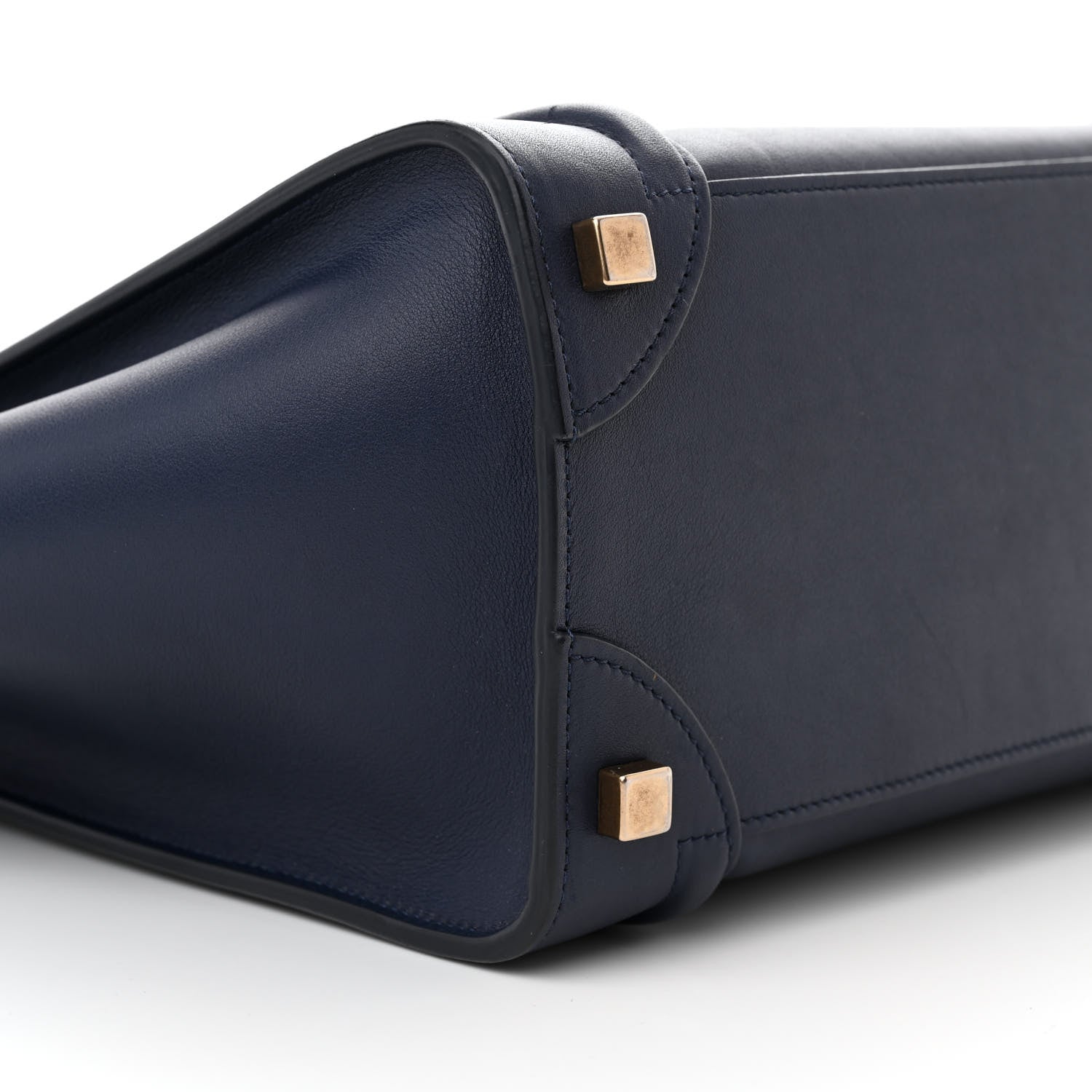 Celine Smooth Calfskin Micro Luggage Navy Blue 8 of 13