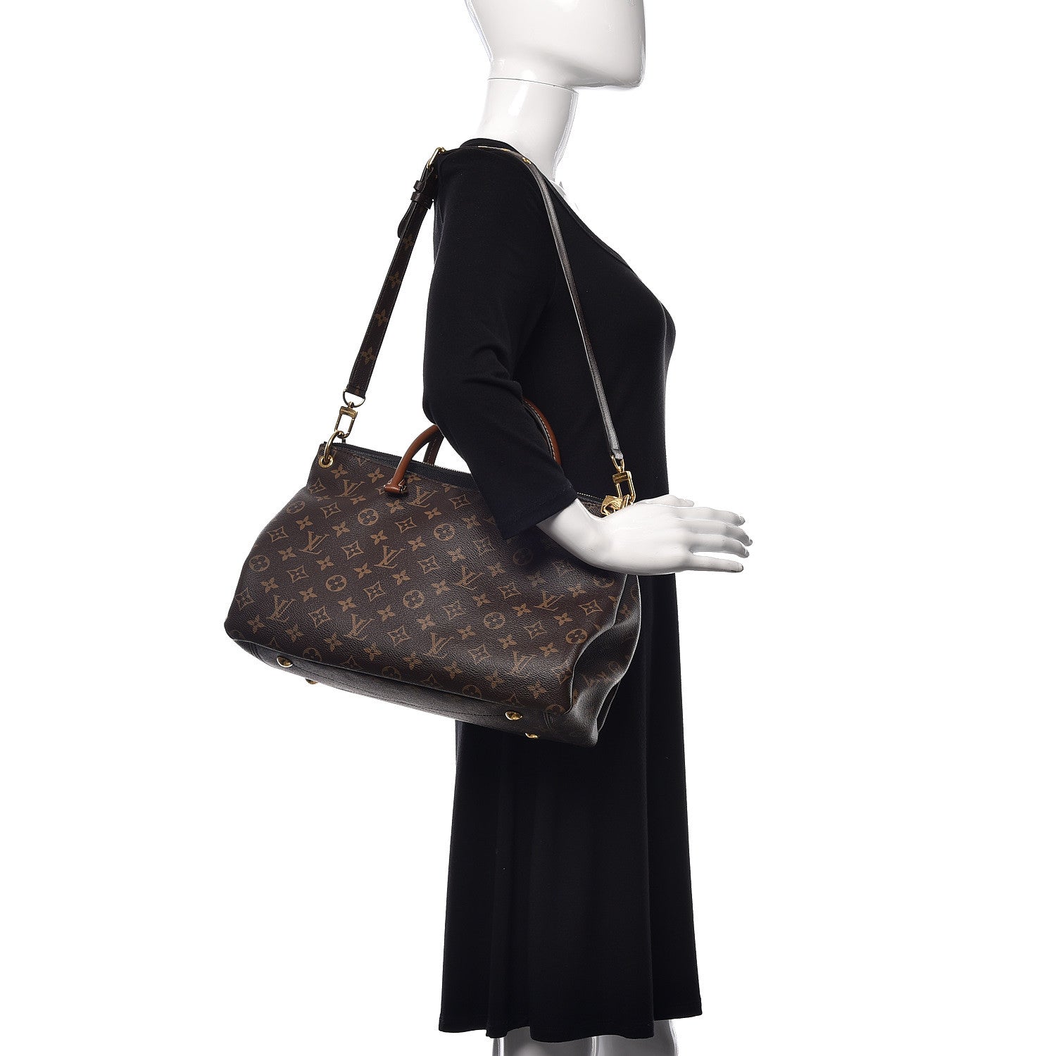 Louis Vuitton Monogram Pallas Black 2 of 11