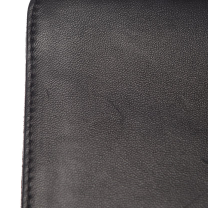Chanel Suede Quilted Crystal Pearl CC Flap Black 8 of 10