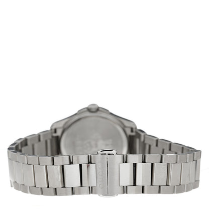 Gucci Stainless Steel 27mm G-Timeless Charm Quartz Watch Black 5 of 5