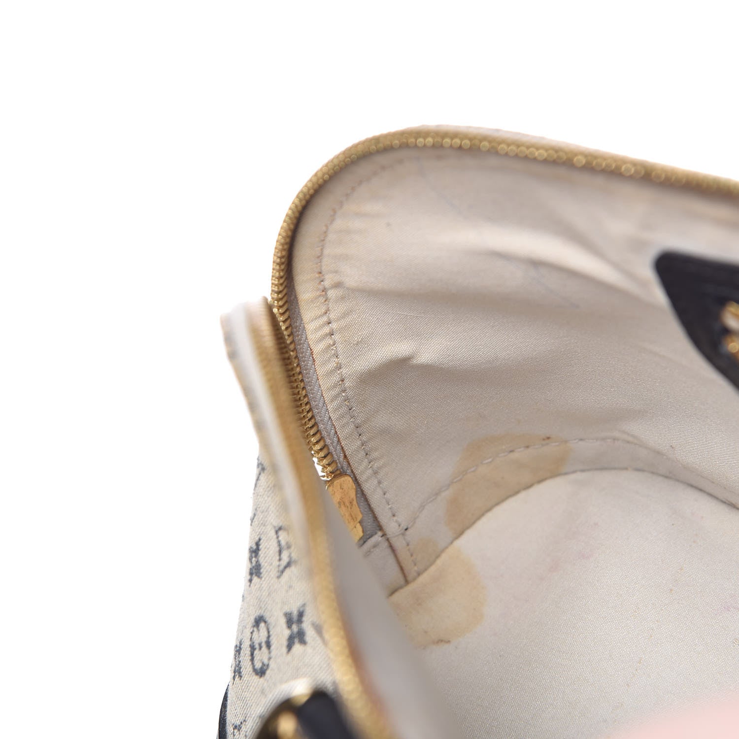 Louis Vuitton Mini Monogram Alma Long Blue 13 of 15