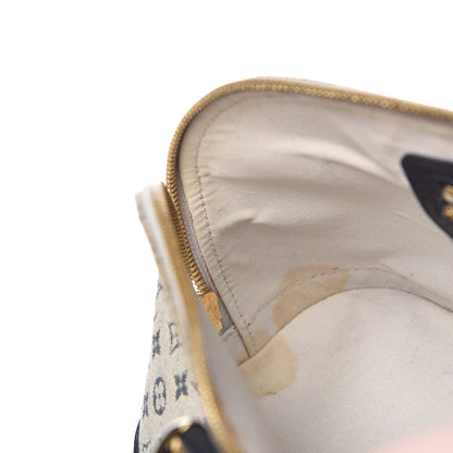 Louis Vuitton Mini Monogram Alma Long Blue 13 of 15