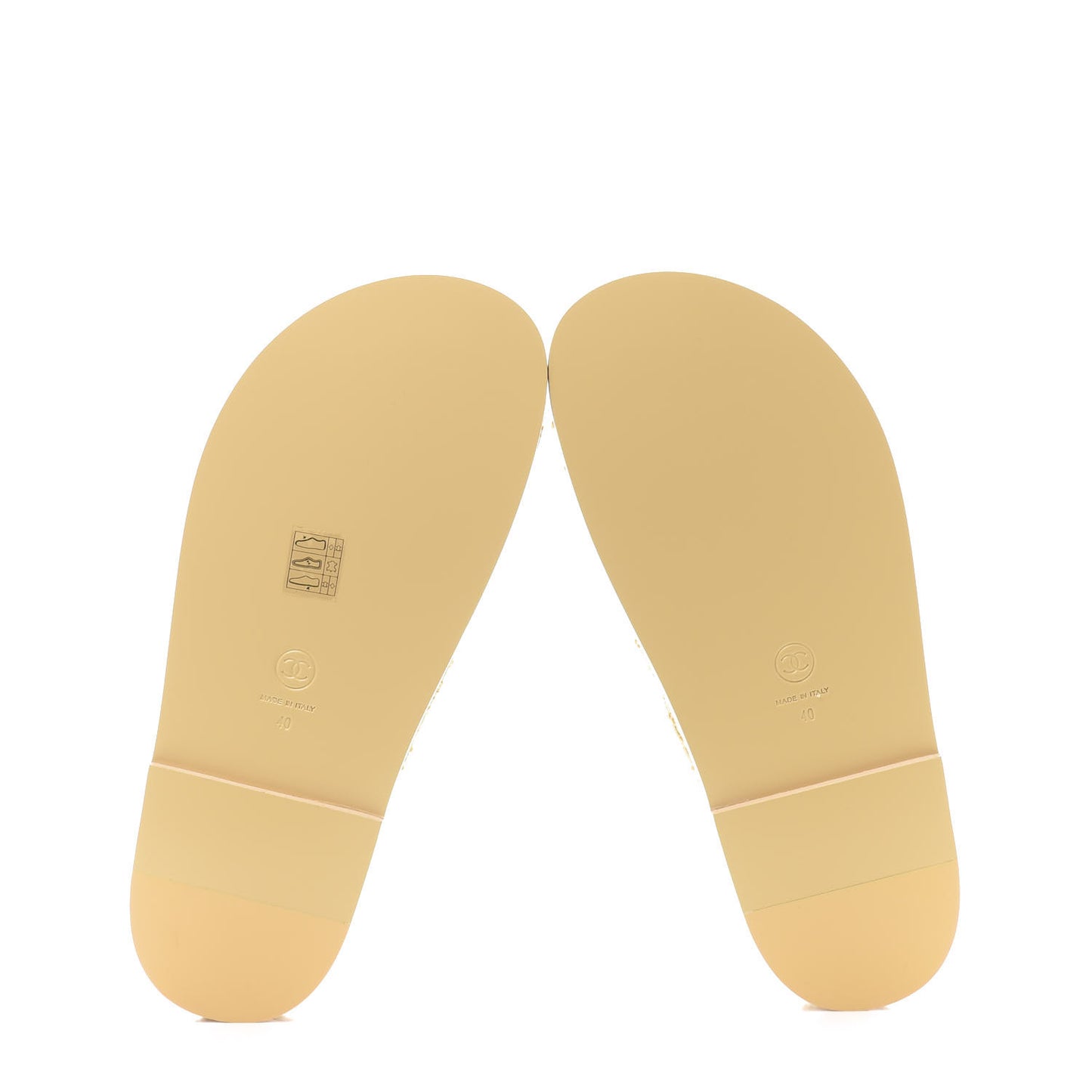 Braided Fabric Velcro Dad Sandals 40 Beige