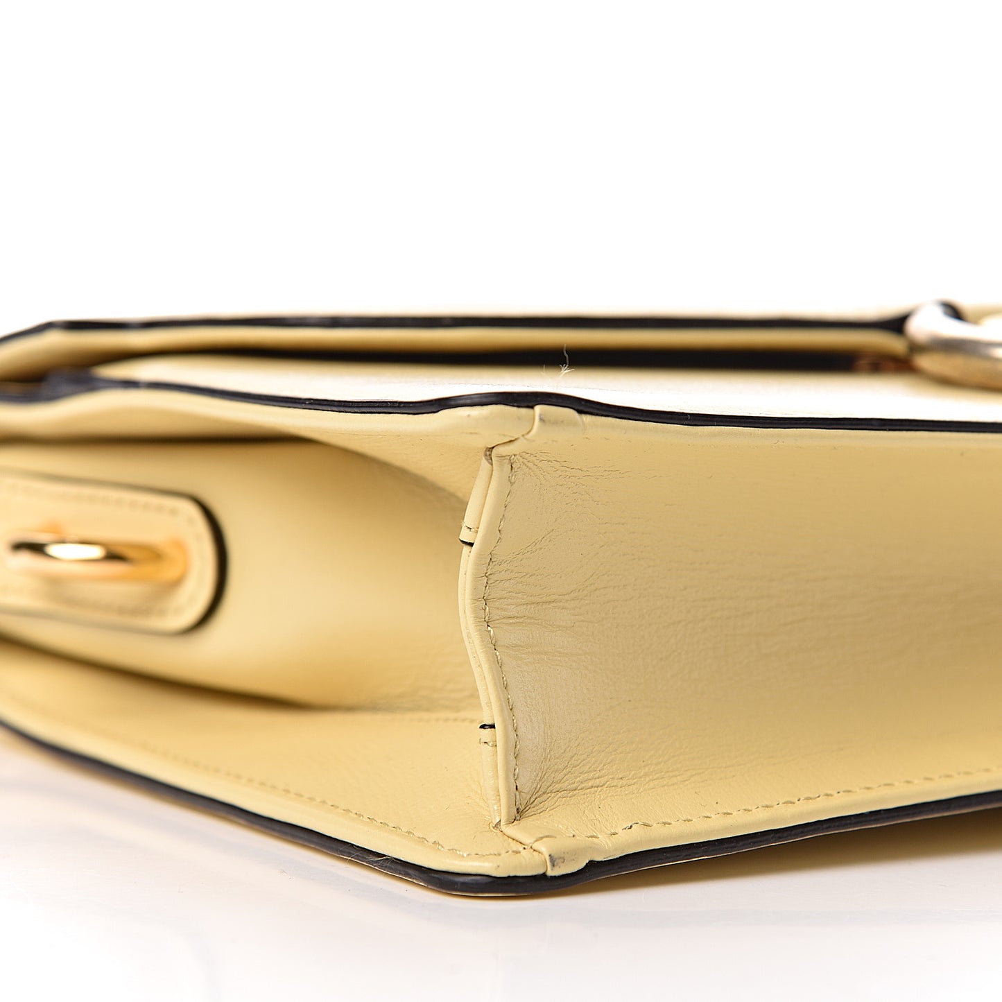 Textured Calfskin Small Torchon GG Ring Shoulder Bag Butter