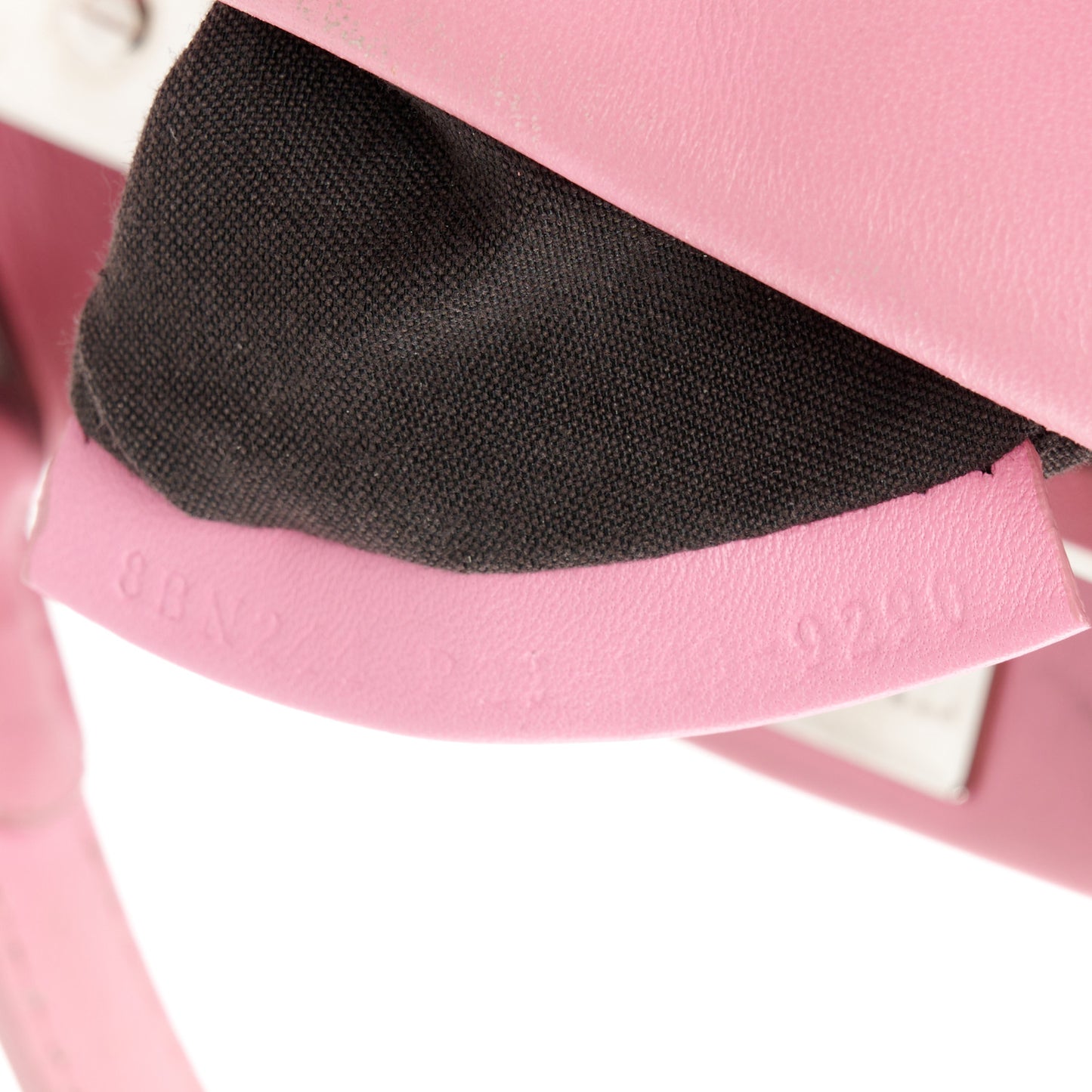 Shearling Nappa Mini Peekaboo Iconic Satchel Lollypop