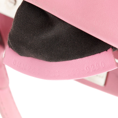 Fendi Shearling Nappa Mini Peekaboo Iconic Satchel Lollypop 8 of 12