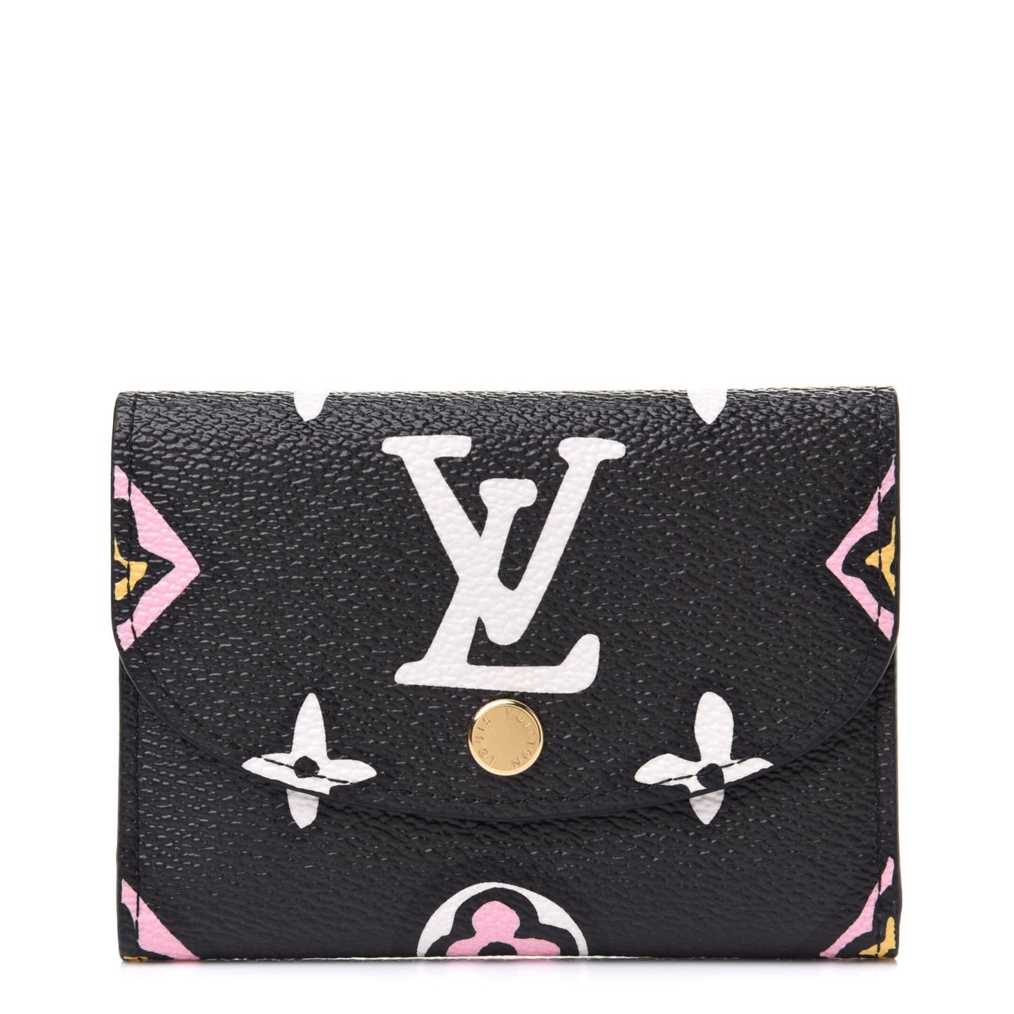 Monogram Giant Wild At Heart Rosalie Coin Purse Black