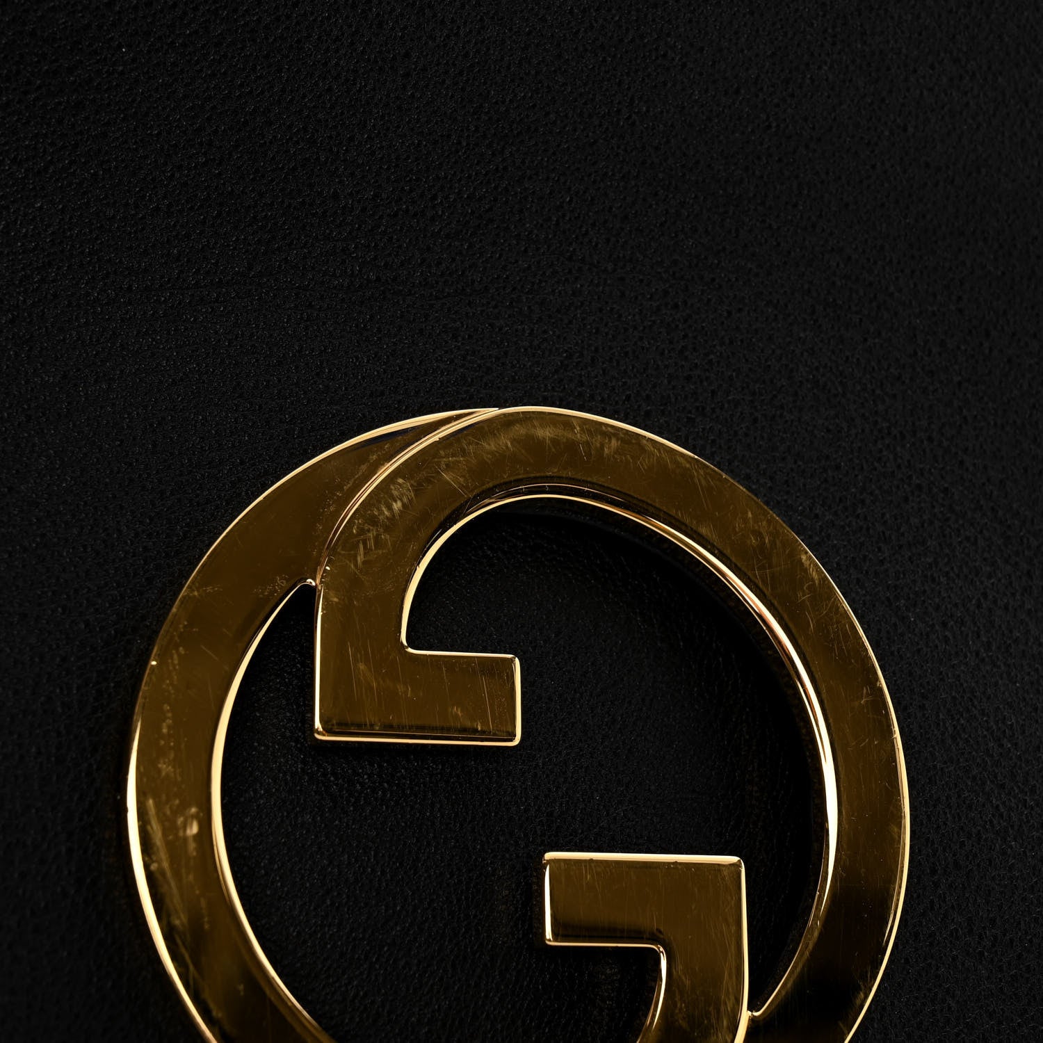 Gucci Roxy Calfskin Web Medium Blondie Shoulder Flap Bag Black 10 of 10