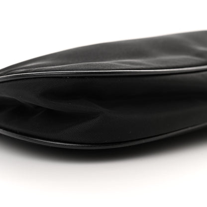 Prada Tessuto Light Nylon Chain Shoulder Bag Black 8 of 12