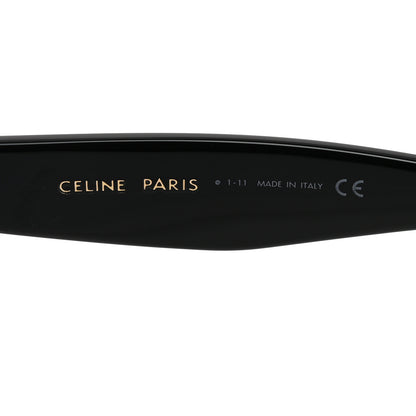 Celine Acetate Polarized Cat Eye Sunglasses CL4004IN Havana Black 5 of 9