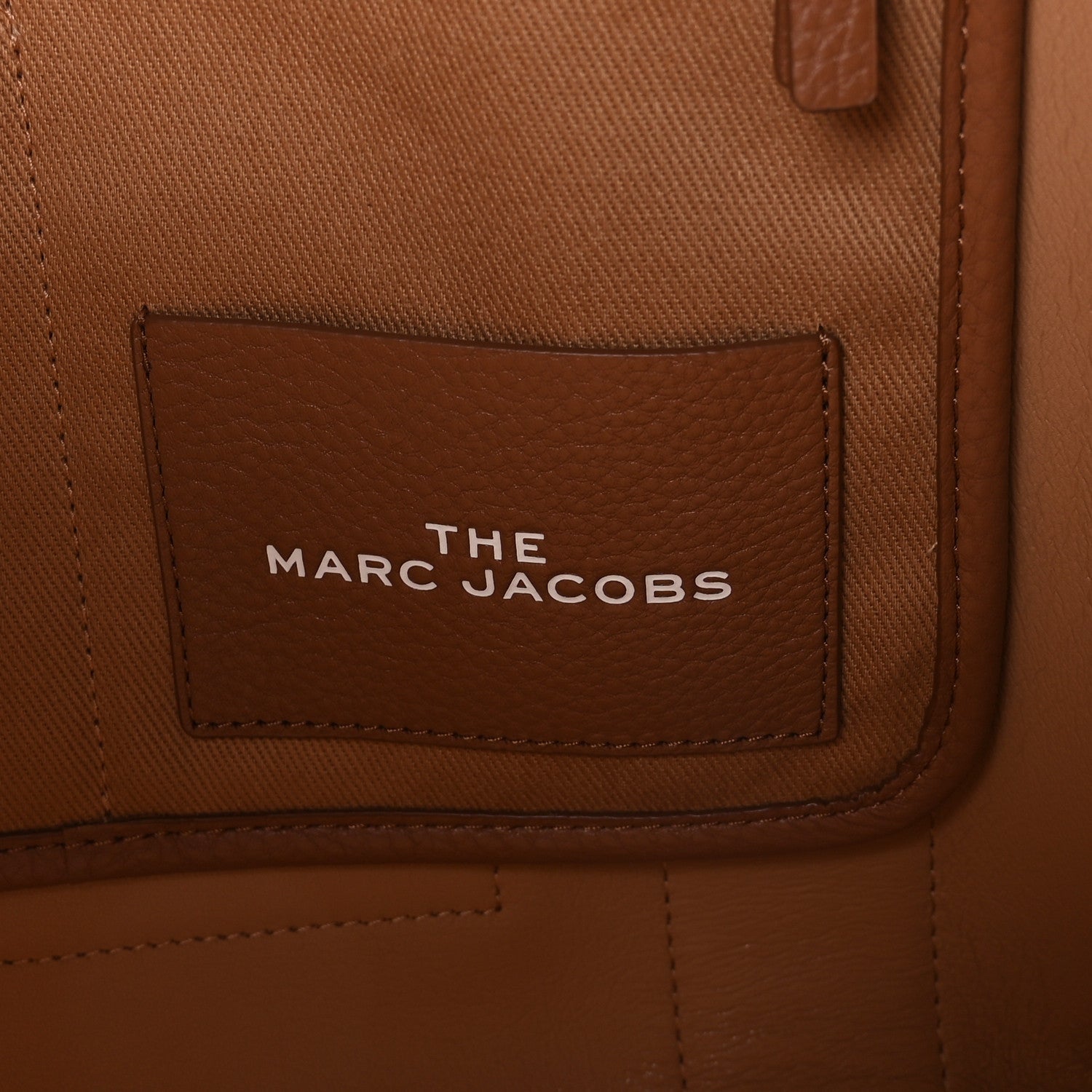 Marc Jacobs Grained Calfskin Large The Tote Bag Argan Oil 6 of 10
